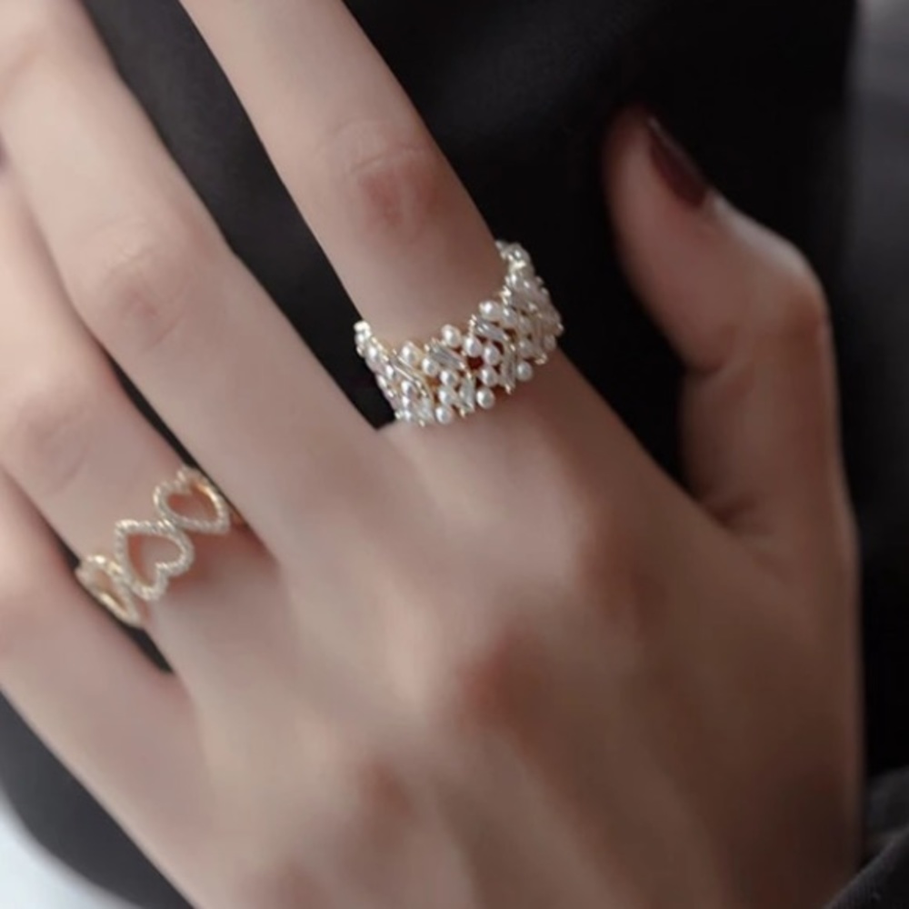 🤍Insta elegant open ring - Picture 3 of 5